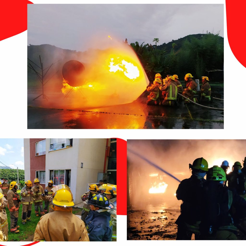 Imagen relacionada con el Benemérito Cuerpo de Bomberos Voluntarios Chinchiná y la I.E.T.D.H.B.CH